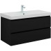 Тумба с раковиной Aquanet Вега 2.0 100 2 ящ. цв.черный (раковина Ирис) 00344745 Тумба с раковиной Aquanet Вега 2.0 100 2 ящ. цв.черный (раковина Ирис) 00344745