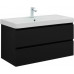 Тумба с раковиной Aquanet Вега 2.0 100 2 ящ. цв.черный (раковина Ирис) 00344745 Тумба с раковиной Aquanet Вега 2.0 100 2 ящ. цв.черный (раковина Ирис) 00344745