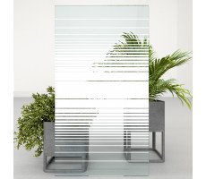 Душевая ширма Полосы 90*90  Triton Щ0000064830 