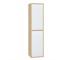 Пенал Onika Дайлер 35 подвесной белый/дуб сонома, универсальный 403568 Пенал Onika Дайлер 35 подвесной белый/дуб сонома, универсальный 403568