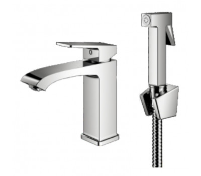 Смеситель для раковины с гигиеническим душем Prohanss P60.12, хром Смеситель для раковины с гигиеническим душем Prohanss P60.12, хром