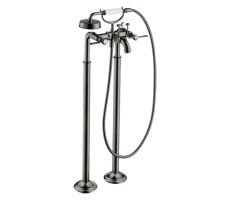 Смеситель для ванны Axor Montreux 16553330 полированный черный хром Смеситель для ванны Axor Montreux 16553330 полированный черный хром