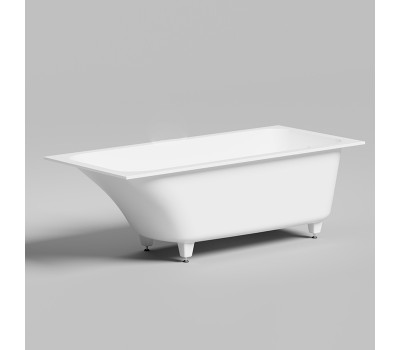 Встраиваемая ванна 170х75 Salini ORLANDA KIT 102117G щелевой слив-перелив, S-Sense, белый 