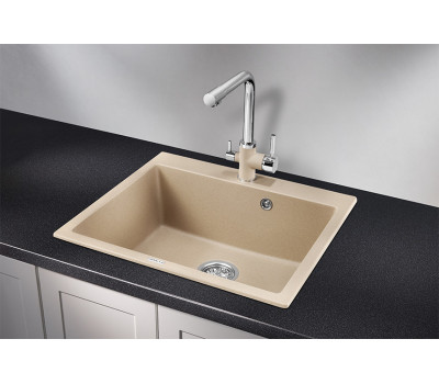 Кухонная мойка GRANULA 6001, ПЕСОК, кварц 