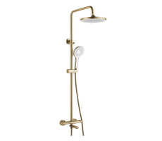 Душевая система Rose R3936G, золотой сатин Душевая система Rose R3936G, золотой сатин