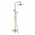 Душевая система Rose R3936G, золотой сатин