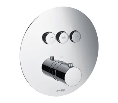 Смеситель для ванны и душа WasserKRAFT 5844 Thermo хром Смеситель для ванны и душа WasserKRAFT 5844 Thermo хром