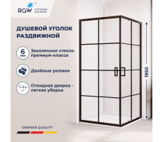 Душевой уголок RGW PA-34B 900x900 06083499-84 Черный 