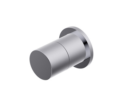 Переключатель встраиваемый на 3 источника Ritmonio Diametro35 PR52LB221IX Нержавейка 