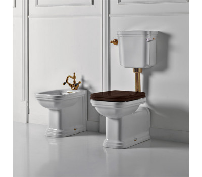 Механизм слива Kerasan Waldorf 757093 цвет белый 