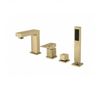 Смеситель на борт ванны Groсenberg GB6008-1MG, матовое золото Смеситель на борт ванны Groсenberg GB6008-1MG, матовое золото