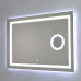 Зеркало AZARIO Оптима 915х685, LED-подсветка с диммером 2 режима, сенсорный выключатель, увеличительное зеркало ФР-00001375 