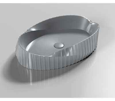 Раковина Ceramalux 78750MPG серый матовый Раковина Ceramalux 78750MPG серый матовый