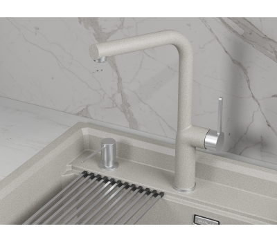 Смеситель для кухни GRANULA 9502, БАЗАЛЬТ 