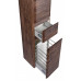 Колонна Style Line Атлантика 35 с корзиной, Люкс старое дерево, PLUS ЛС-00000615  Колонна Style Line Атлантика 35 с корзиной, Люкс старое дерево, PLUS ЛС-00000615