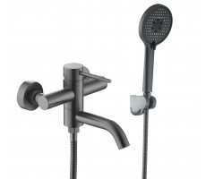 Смеситель Vessel для ванны графит VSL54GM VODA 