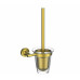 Туалетный ершик в комплекте WONZON & WOGHAND SIMPLE, Брашированное золото WW-6529-BG 