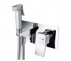 Смеситель с гигиеническим душем WasserKRAFT 10638 хром 