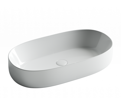 Умывальник чаша накладная овальная Element 675*350*140мм Ceramica Nova CN5022 Белый 