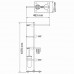 Стойка / Набор держателей WasserKRAFT  1248 Хром 
