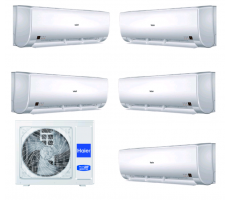 Мульти-сплит система, Haier, Multi Super Match R32 5U90S2SS5FA/AS12BS4HRA*5 