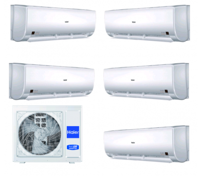 Мульти-сплит система, Haier, Multi Super Match R32 5U90S2SS5FA/AS12BS4HRA*5 