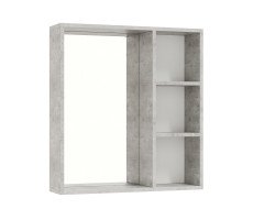 Шкаф-зеркало Onika Девис 65 бетон чикаго, универсальный 206542 