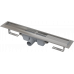 Душевой лоток Alcadrain Professional с порогами для цельной решетки, с горизонтальным сливом сталь APZ6-750 