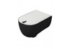 Унитаз подвесной Artceram The One THV001 17 00 цвет-Matt Black, сидение отдельно