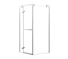 Душевое ограждение 90х90 см Azario MONTREAL AZ-NWG1231-L со стеклянной полкой, без поддона, 8 мм Душевое ограждение 90х90 см Azario MONTREAL AZ-NWG1231-L со стеклянной полкой, без поддона, 8 мм