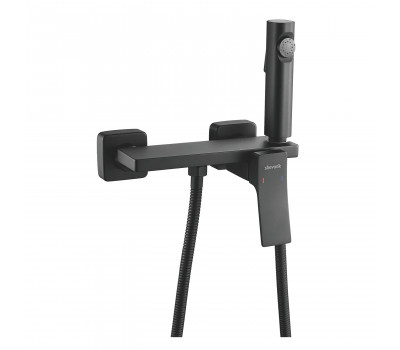 Гигиенический душ со смесителем Shevanik S6105H-1, черный