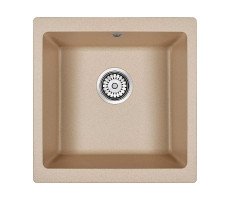 Мойка кварцевая BRILON, PM104546-QU, кварц, 445х460, подст. мон. Paulmark 