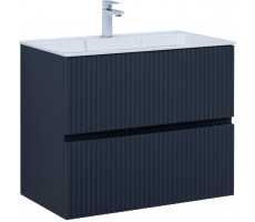 Тумба с раковиной Aquanet Джейн 80 цв.маренго (раковина Фортуна) 00332524 Тумба с раковиной Aquanet Джейн 80 цв.маренго (раковина Фортуна) 00332524