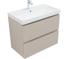 Тумба под раковину Aquanet Джейн (Flat) 80 бежевый 00343977 Тумба под раковину Aquanet Джейн (Flat) 80 бежевый 00343977