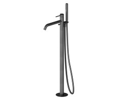 Смеситель для ванны Newform X-Steel 316 69684EX.59.064 Gun metal 