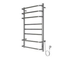 Полотенцесушитель электрический AZARIO MILAN 500/800 8 секций, диммер справа, хром AZ90858 Полотенцесушитель электрический AZARIO MILAN 500/800 8 секций, диммер справа, хром AZ90858