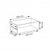 Корзина WasserKRAFT Exter WB-160 WB-160-L коричневый 