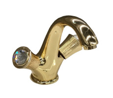 Смеситель для раковины Fiore VENERE SKY (SWAROVSKI®) 13OO0623, золото