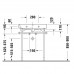 Раковина Duravit Happy D 2 65 2318650027 белая глянцевая