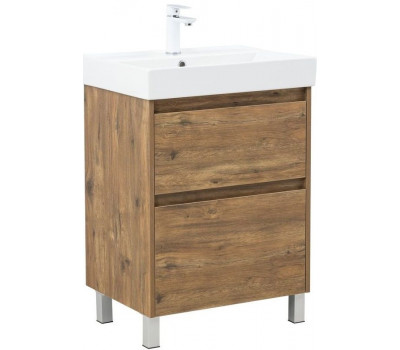 Тумба с раковиной Aquanet Nova Lite 2.0 60 напольная цв. дуб рустикальный 00348191 Тумба с раковиной Aquanet Nova Lite 2.0 60 напольная цв. дуб рустикальный 00348191