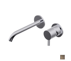 Смеситель встраиваемый однорычажный для раковины Ritmonio Diametro35 PR52AL202F34 Бронза 