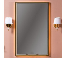 Зеркало Armadi ArtArmadi Art MONACO с подсветкой 70х110см глянец капучино + золото 566-CPG 