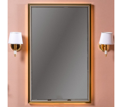Зеркало Armadi ArtArmadi Art MONACO с подсветкой 70х110см глянец капучино + золото 566-CPG 