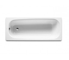 Ванна чугунная Roca Continental 160х70 см 21291200R, противоскользящее покрытие, ножки отдельно