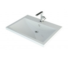 Раковина из искусственного мрамора Art&Max AM-LAV-580-MR-A ДЛЯ МЕБЕЛИ PLATINO 