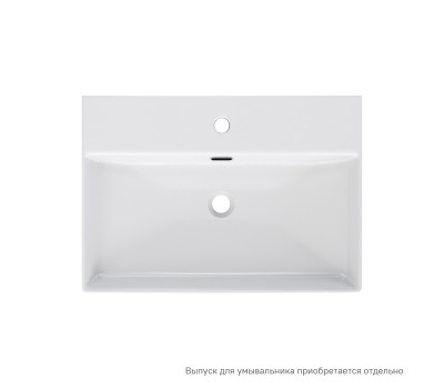 Умывальник накладной/подвесной, белый глянцевый, Bild, IDDIS, BILWS60i27 Умывальник накладной/подвесной, белый глянцевый, Bild, IDDIS, BILWS60i27