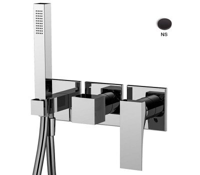 Смеситель для душа Fima Carlo Frattini Zeta F3989X8NS черный матовый