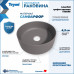Раковина Teymi Lina D41 накладная, Графит Матовая T50196 