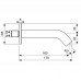 Излив Ideal Standard Joy BD170AA Хром 