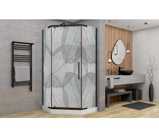 Душевой уголок AvaCan PB 90 MT черный 